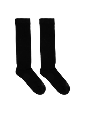 Rick Owens DRKSHDW ribbed socks - Black