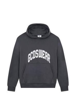 GCDS rhinestones-embellished hoodie - Grey