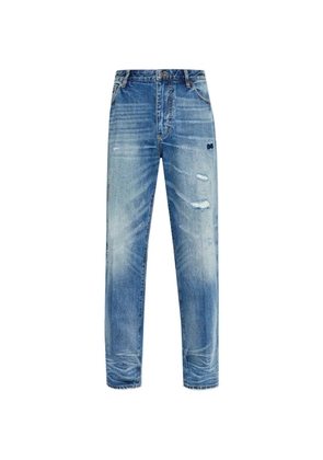 Emporio Armani distressed jeans - Blue