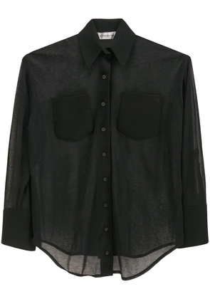 Victoria Beckham pocket-detail shirt - Black