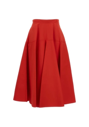 Mantu A-line gathered skirt