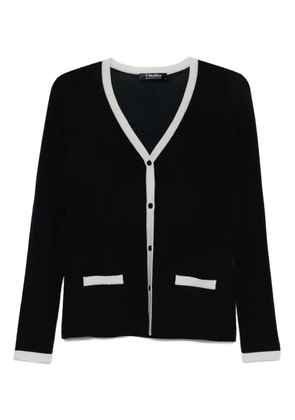 Max Mara Kenya buttoned-up wool cardigan - Blue