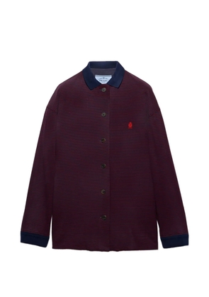 Prada piqué blouson jacket - Red