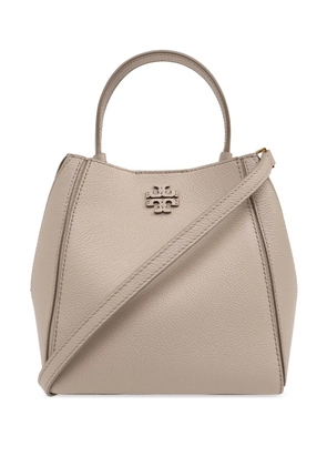 Tory Burch McGraw leather bucket bag - Neutrals