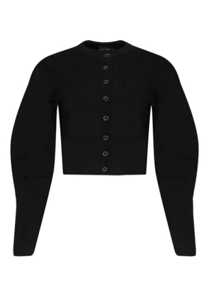 WARDROBE.NYC Matte cardigan - Black