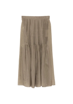 Lauren Manoogian pleated midi skirt - Green