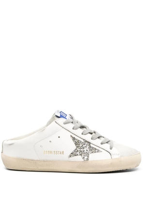 Golden Goose Super-Star leather mules - White