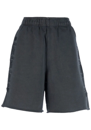 PINKO logo-print track shorts - Grey