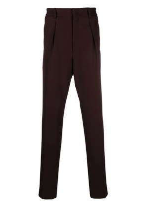 FENDI straight-leg trousers - Red