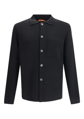 Cruna buttoned pocket cardigan - Black