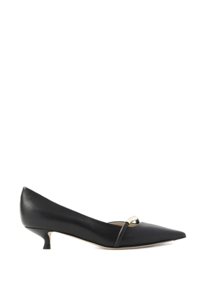 Giorgio Armani point-toe strap pumps - Black