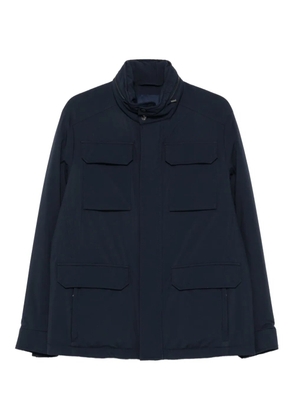 Paul & Shark flap-pocket stand-collar jacket - Blue