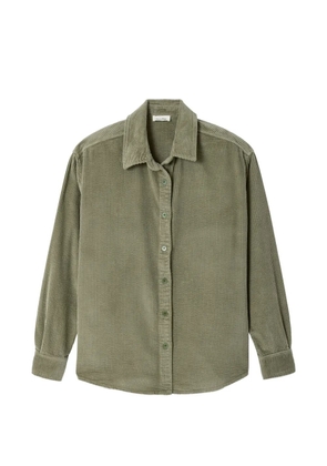 American Vintage corduroy long-sleeve shirt - Green