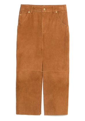 DARKPARK Erika midi skirt - Brown