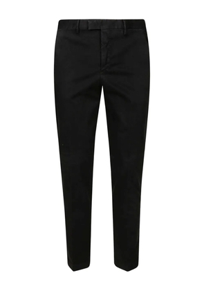 PT Torino pleated cotton pants - Black