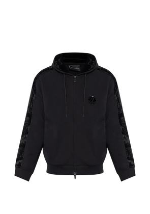 Emporio Armani drawstring hoodie - Black