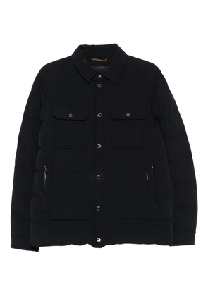 Moorer Veton-KN quilted jacket - Blue