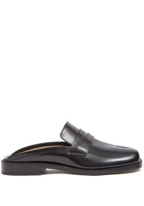Maison Margiela Tabi City leather mules - Black
