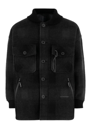and Wander buttoned pocket jacket - Black