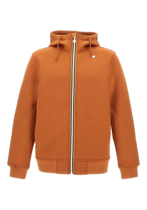 K-Way zip-up hoodie - Orange