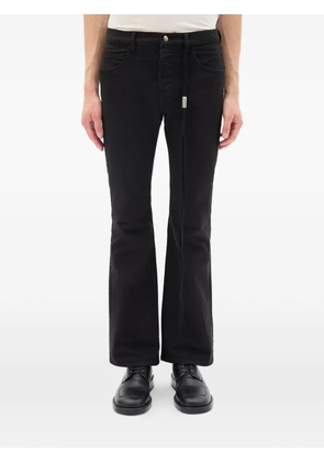 Ann Demeulemeester Jonas 5-pocket bootcut jeans - Black