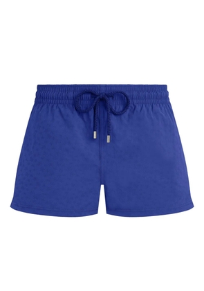 Vilebrequin jcquard turtles swimshorts - Blue
