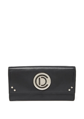 Christian Dior Pre-Owned leather continental wallet - Black