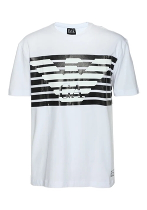 Emporio Armani Pre-Owned logo-print T-shirt - White