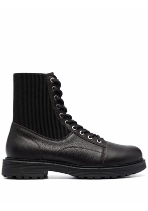 Diesel D-Alabhama lace-up boots - Brown