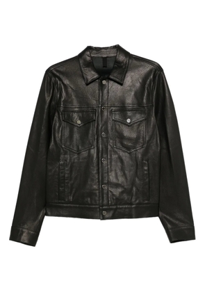 Tagliatore buttoned chest-pocket jacket - Black