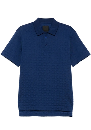 Givenchy monogram 72 jacquard polo shirt - Blue