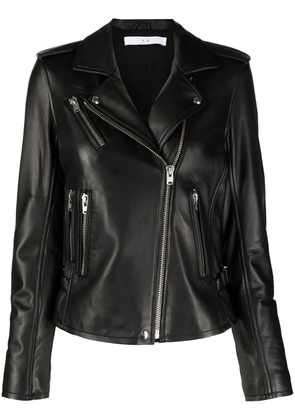IRO notched-lapels biker jacket - Black