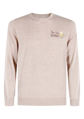 MC2 Saint Barth Heron crew-neck sweater - Neutrals