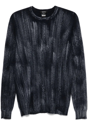 Avant Toi intarsia-knit sweater - Blue