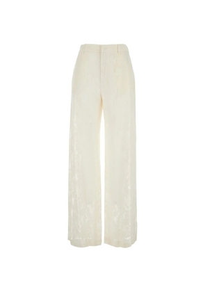 PT Torino floral trousers - Neutrals