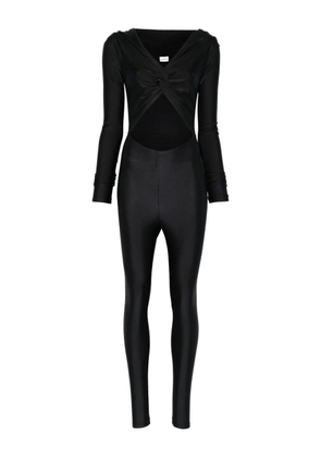 THE ANDAMANE twist-detail jumpsuit - Black