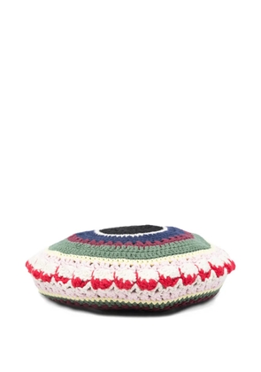 Stine Goya striped beret - Blue