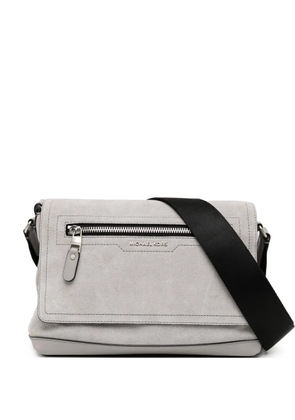 Michael Kors small Hudson suede messenger bag - Grey