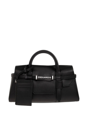 DSQUARED2 logo-lettering tote bag - Black