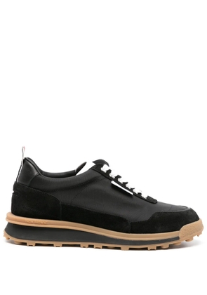 Thom Browne Alumni suede sneakers - Black