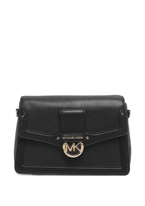 Michael Kors structured leather shoulder bag - Black