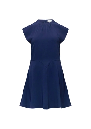 Stella McCartney gathered dress - Blue