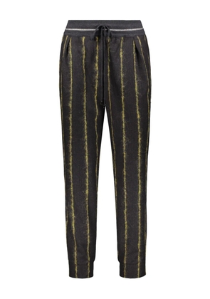 Lorena Antoniazzi virgin wool track pants - Black