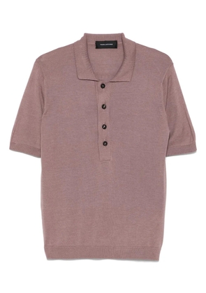 Tagliatore Wiley polo shirt - Purple