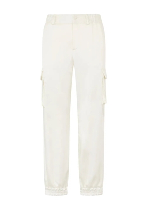 Philipp Plein patch-pocket drawstring cargo pants - Neutrals
