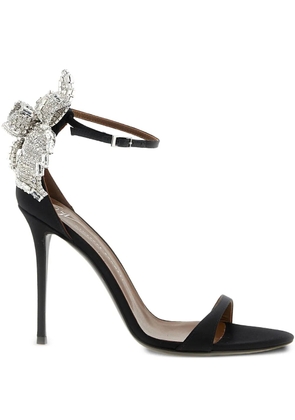 Giuseppe Zanotti 105mm Clandestino jewel-embellished stiletto heeled sandals - Black