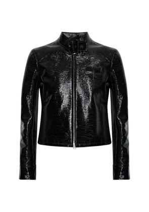 Courrèges City zip-fastening jacket - Black