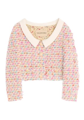 Valentino Garavani candy tweed jacket - Pink