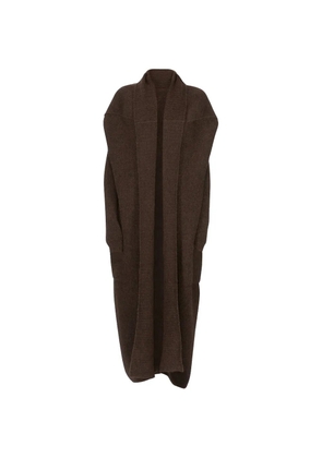 Rick Owens open-front cardigan - Brown