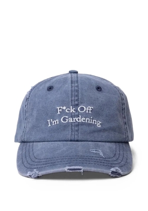 Bram’s Fruit logo-embroidered baseball cap - Blue